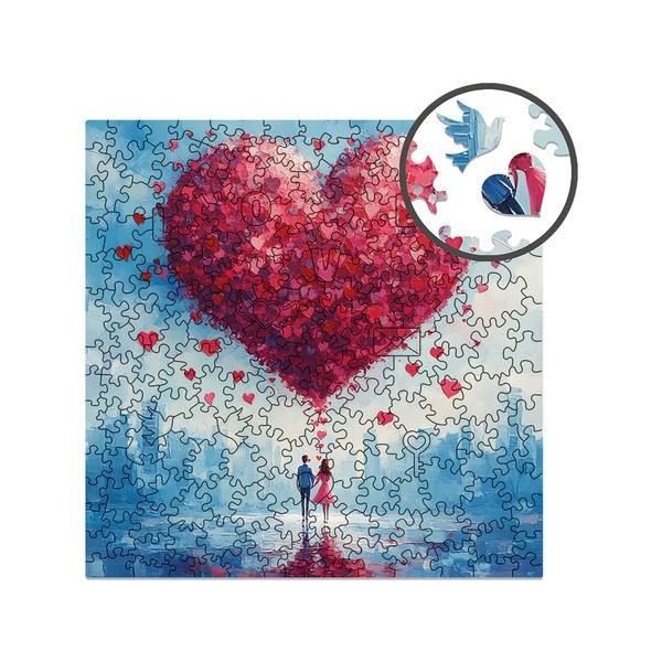 Drewniane puzzle- Milliwood-Miłość wisi w powietrzu  Alexander